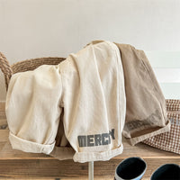 Load image into Gallery viewer, Baby Kid Unisex Solid Color Letters Pants Wholesale 220418311
