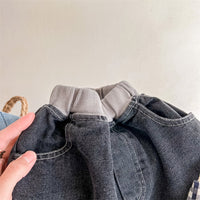 Load image into Gallery viewer, Baby Kid Unisex Solid Color Pants Jeans Wholesale 220418314
