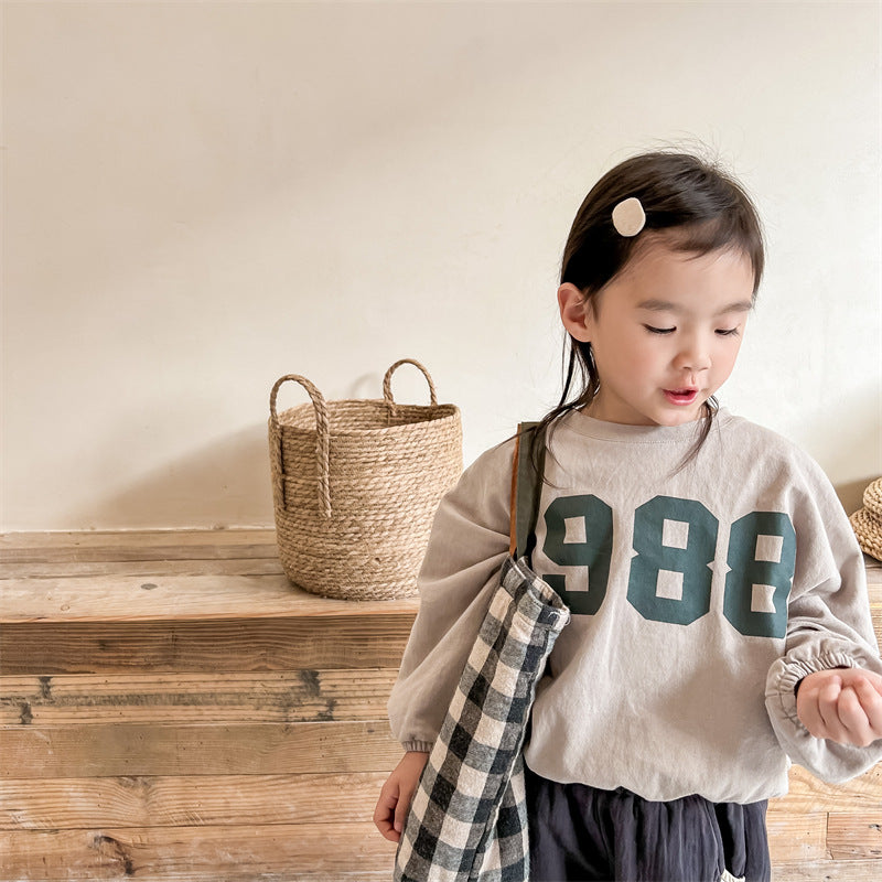 Baby Kid Unisex Letters Tops Wholesale 220418315