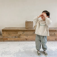 Load image into Gallery viewer, Baby Kid Unisex Letters Checked Pants Wholesale 220418333
