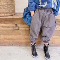 Load image into Gallery viewer, Baby Kid Unisex Letters Checked Pants Wholesale 220418333
