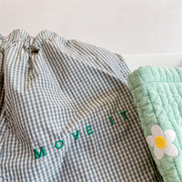 Load image into Gallery viewer, Baby Kid Unisex Letters Checked Pants Wholesale 220418333
