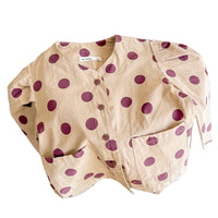 Load image into Gallery viewer, Baby Kid Girls Polka dots Print Tops Wholesale 220418336
