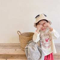 Load image into Gallery viewer, Baby Kid Girls Letters Cartoon Print Tops Wholesale 220418337
