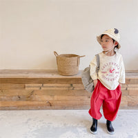 Load image into Gallery viewer, Baby Kid Girls Letters Cartoon Print Tops Wholesale 220418337
