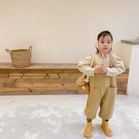 Load image into Gallery viewer, Baby Kid Girls Boys Solid Color Polka dots Jumpsuits Wholesale 220418343
