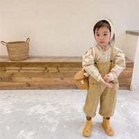 Load image into Gallery viewer, Baby Kid Girls Boys Solid Color Polka dots Jumpsuits Wholesale 220418343
