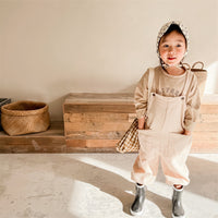 Load image into Gallery viewer, Baby Kid Girls Boys Solid Color Polka dots Jumpsuits Wholesale 220418343
