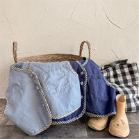 Load image into Gallery viewer, Baby Kid Girls Color-blocking Checked Vests Waistcoats Wholesale 220418344
