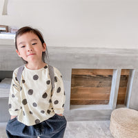 Load image into Gallery viewer, Baby Kid Girls Polka dots Print Tops Wholesale 220418345
