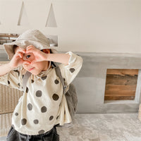 Load image into Gallery viewer, Baby Kid Girls Polka dots Print Tops Wholesale 220418345
