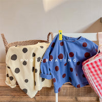 Load image into Gallery viewer, Baby Kid Girls Polka dots Print Tops Wholesale 220418345

