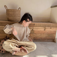 Load image into Gallery viewer, Baby Kid Girls Solid Color Tops Wholesale 220418347
