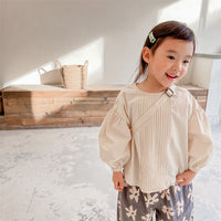 Load image into Gallery viewer, Baby Kid Girls Solid Color Tops Wholesale 220418347
