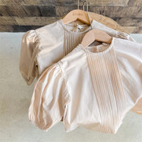 Load image into Gallery viewer, Baby Kid Girls Solid Color Tops Wholesale 220418347
