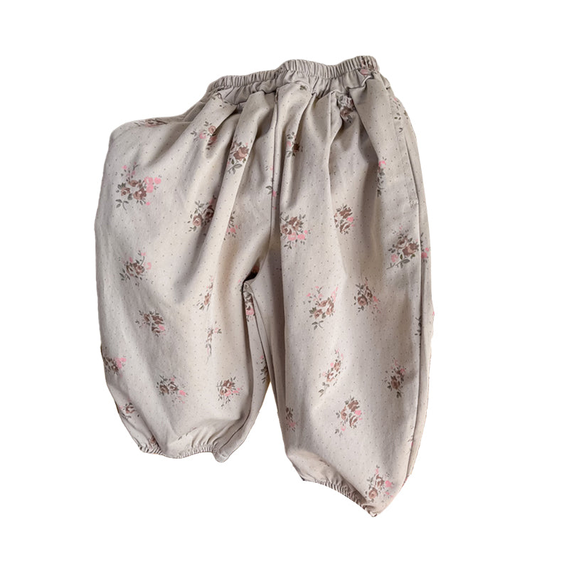 Baby Kid Girls Flower Print Pants Wholesale 220418348