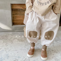 Load image into Gallery viewer, Baby Kid Girls Color-blocking Pants Wholesale 220418351
