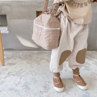 Load image into Gallery viewer, Baby Kid Girls Color-blocking Pants Wholesale 220418351
