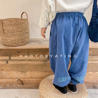 Load image into Gallery viewer, Baby Kid Girls Boys Letters Pants Wholesale 220418353

