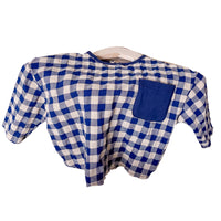 Load image into Gallery viewer, Baby Kid Girls Color-blocking Checked Tops Wholesale 220418354
