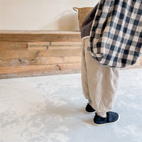 Load image into Gallery viewer, Baby Kid Girls Checked Pants Wholesale 220418362
