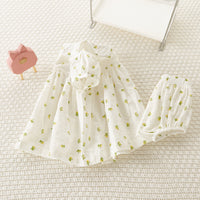 Load image into Gallery viewer, 2 Pieces Set Baby Kid Girls Flower Print Blouses And Shorts Wholesale 220418364
