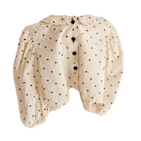Load image into Gallery viewer, Baby Kid Girls Polka dots Blouses Wholesale 220418365
