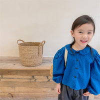 Load image into Gallery viewer, Baby Kid Girls Polka dots Blouses Wholesale 220418365
