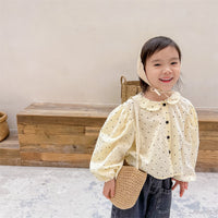 Load image into Gallery viewer, Baby Kid Girls Polka dots Blouses Wholesale 220418365
