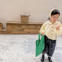 Load image into Gallery viewer, Baby Kid Girls Polka dots Blouses Wholesale 220418365
