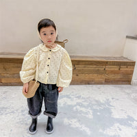 Load image into Gallery viewer, Baby Kid Girls Polka dots Blouses Wholesale 220418365
