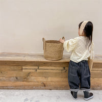 Load image into Gallery viewer, Baby Kid Girls Polka dots Blouses Wholesale 220418365
