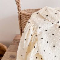 Load image into Gallery viewer, Baby Kid Girls Polka dots Blouses Wholesale 220418365
