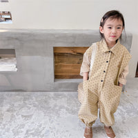 Load image into Gallery viewer, Baby Kid Girls Polka dots Cartoon Print Jumpsuits Wholesale 220418368
