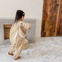 Load image into Gallery viewer, Baby Kid Girls Polka dots Cartoon Print Jumpsuits Wholesale 220418368
