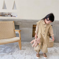 Load image into Gallery viewer, Baby Kid Girls Polka dots Cartoon Print Jumpsuits Wholesale 220418368
