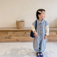 Load image into Gallery viewer, Baby Kid Girls Polka dots Cartoon Print Jumpsuits Wholesale 220418368
