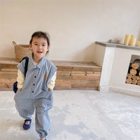 Load image into Gallery viewer, Baby Kid Girls Polka dots Cartoon Print Jumpsuits Wholesale 220418368
