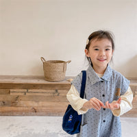 Load image into Gallery viewer, Baby Kid Girls Polka dots Cartoon Print Jumpsuits Wholesale 220418368
