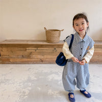 Load image into Gallery viewer, Baby Kid Girls Polka dots Cartoon Print Jumpsuits Wholesale 220418368
