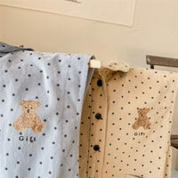 Load image into Gallery viewer, Baby Kid Girls Polka dots Cartoon Print Jumpsuits Wholesale 220418368
