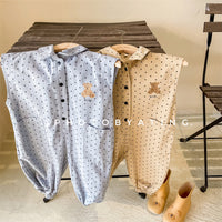 Load image into Gallery viewer, Baby Kid Girls Polka dots Cartoon Print Jumpsuits Wholesale 220418368
