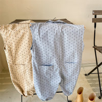 Load image into Gallery viewer, Baby Kid Girls Polka dots Cartoon Print Jumpsuits Wholesale 220418368
