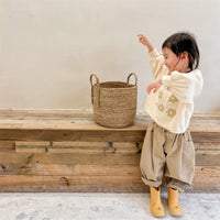 Load image into Gallery viewer, Baby Kid Girls Flower Print Tops Wholesale 220418372
