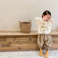 Load image into Gallery viewer, Baby Kid Girls Flower Print Tops Wholesale 220418372
