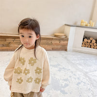 Load image into Gallery viewer, Baby Kid Girls Flower Print Tops Wholesale 220418372
