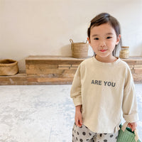Load image into Gallery viewer, Baby Kid Girls Boys Letters Tops Wholesale 220418373
