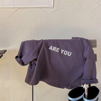 Load image into Gallery viewer, Baby Kid Girls Boys Letters Tops Wholesale 220418373
