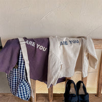 Load image into Gallery viewer, Baby Kid Girls Boys Letters Tops Wholesale 220418373
