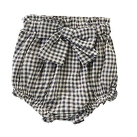 Load image into Gallery viewer, Baby Kid Girls Checked Bow Shorts Wholesale 220418374
